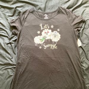 Ladies S/SLV Sleep shirt